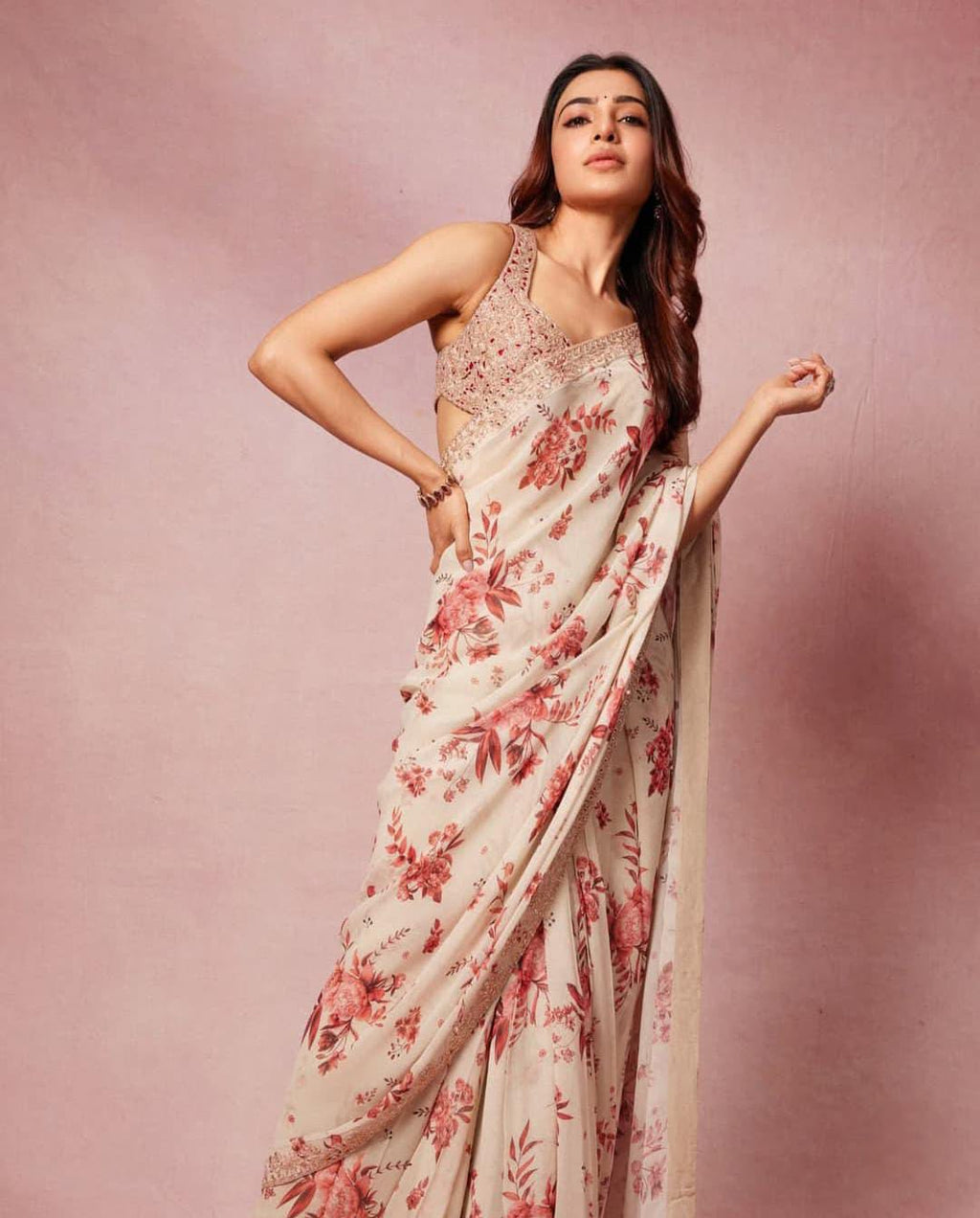 Soft & Pure Georgette Fabric Saree