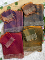Very Soft 2 Ton Fendy Saree