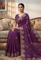 Soft JimmiChoo Silk Saree