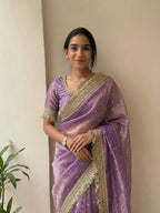 beautiful party wear beautiful Traditional Saree