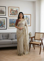 Pure Soft Rangoli Silk Saree