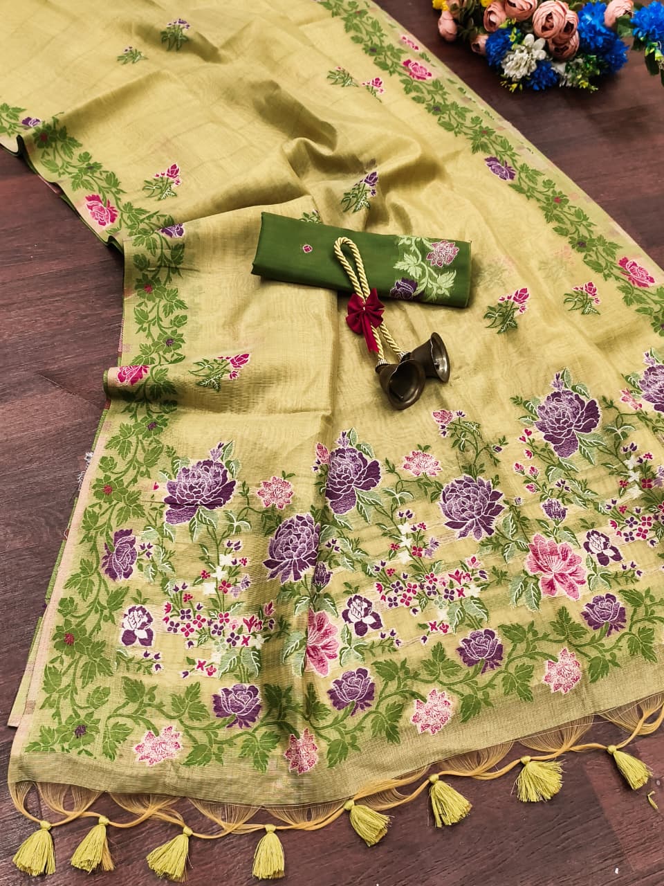 TISSUE SILK SAREE