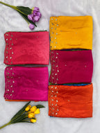 Pure Soft Chinon Peding 2d Saree