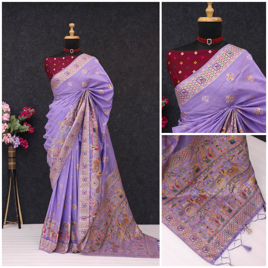 Elegance Launched Silk Saree