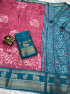 MORNI TUSSER SILK SAREE