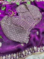 Very Soft nd elegant Rich look fendy sartin Saree