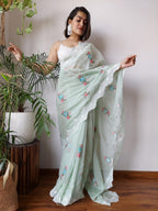 EMBORIDARY WORK SAREE