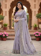 Very Soft nd elegant rich look candy crush Saree