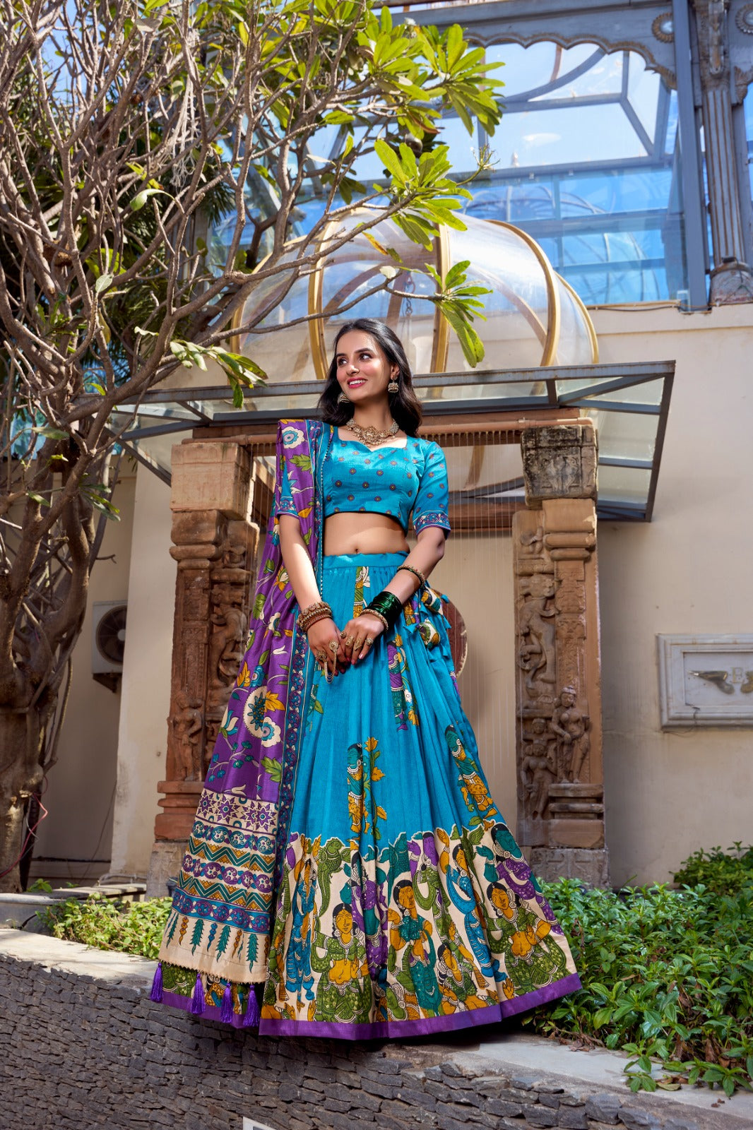 NEW FESTIVAL SILK LEHENGA