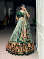 Tasar Silk Elegance Lahenga Choli