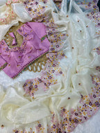 Gold Crush Soft Silk Saree