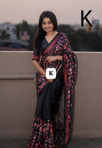 Special Makarsankranti Black Saree Collection
