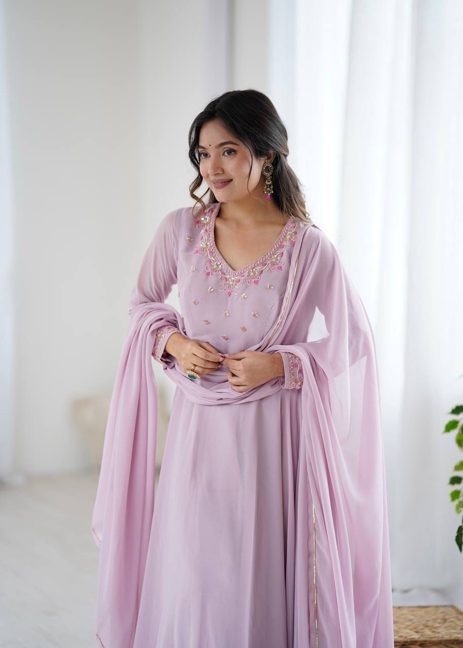 NEW PINK GOWN PARTY WEAR👗