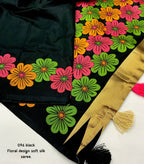 SOFT SILK SAREE MULTI COLOR