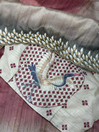 TISSUE SAREE MULTI COLOR