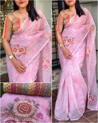 Mahira Soft Organza Saree