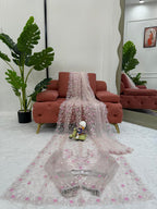 Soft Net Wedding Wardrobe Saree