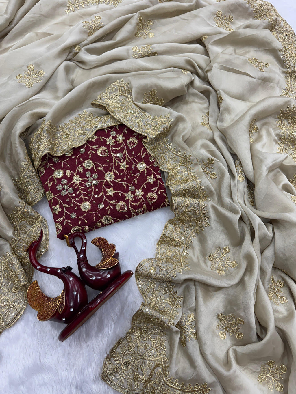 Pure Soft Rangoli Silk Saree