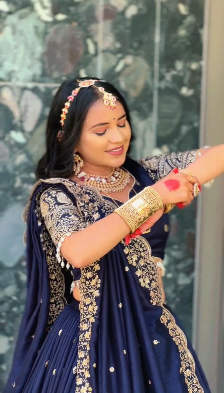 HEAVY FESTIVAL LEHENGA