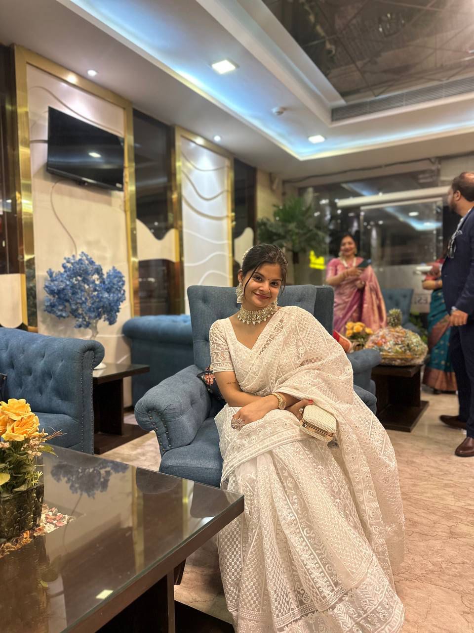 PURE AND LIGHT ORGANZA SAREES