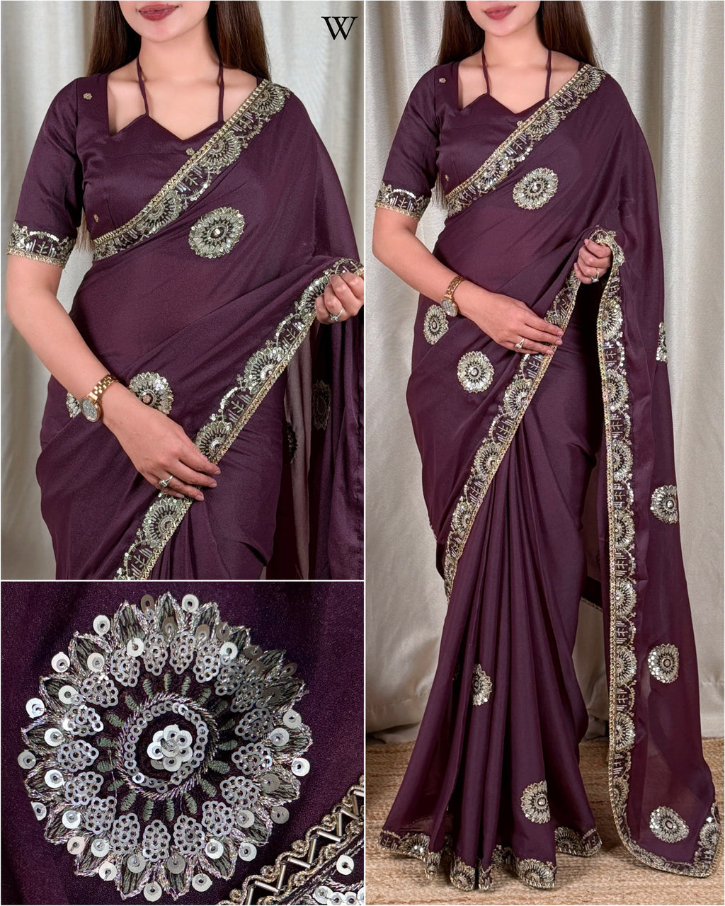 Sunhari Star Georgette Saree