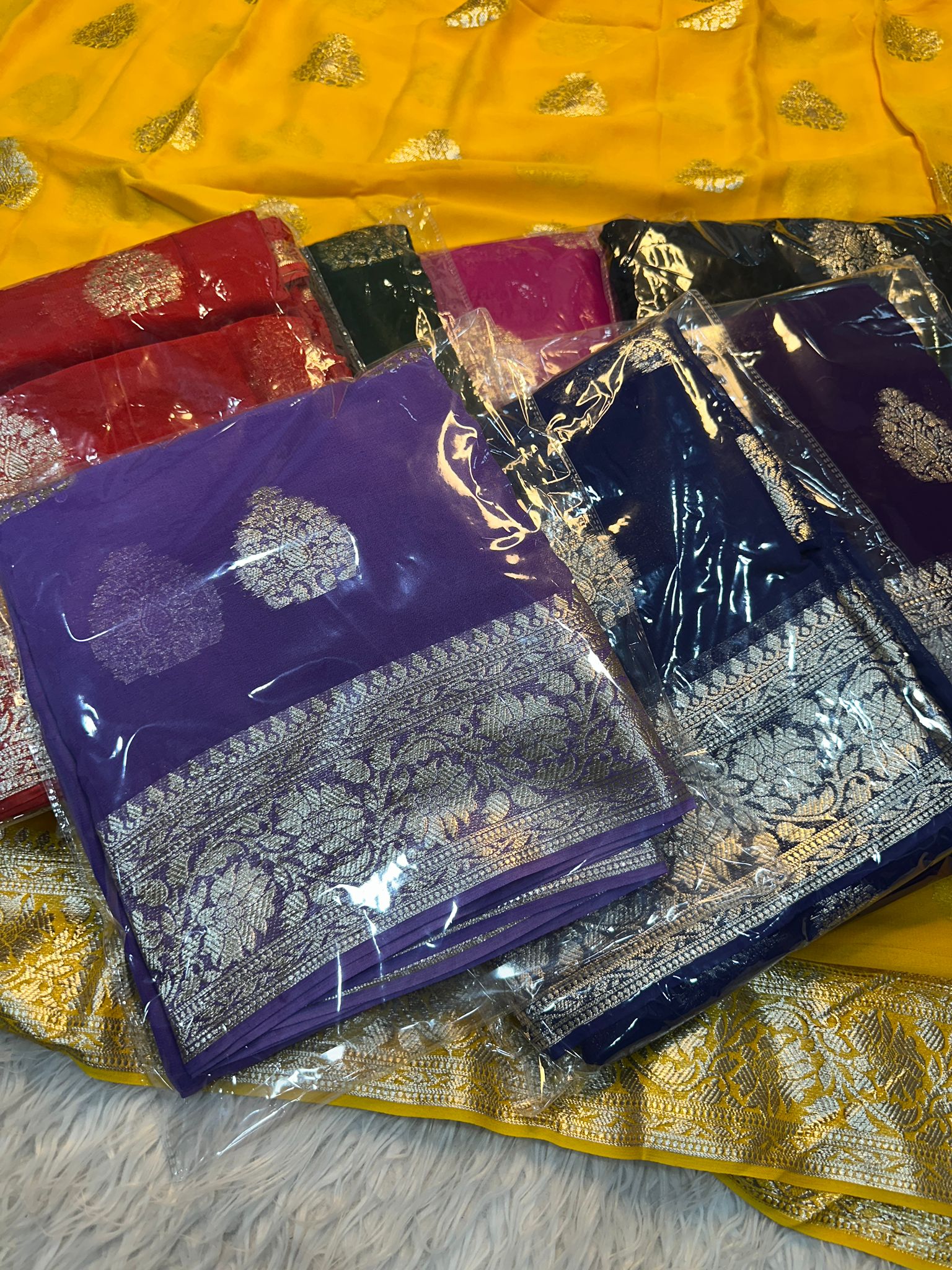 VISCOSE GOREGETTE SAREE