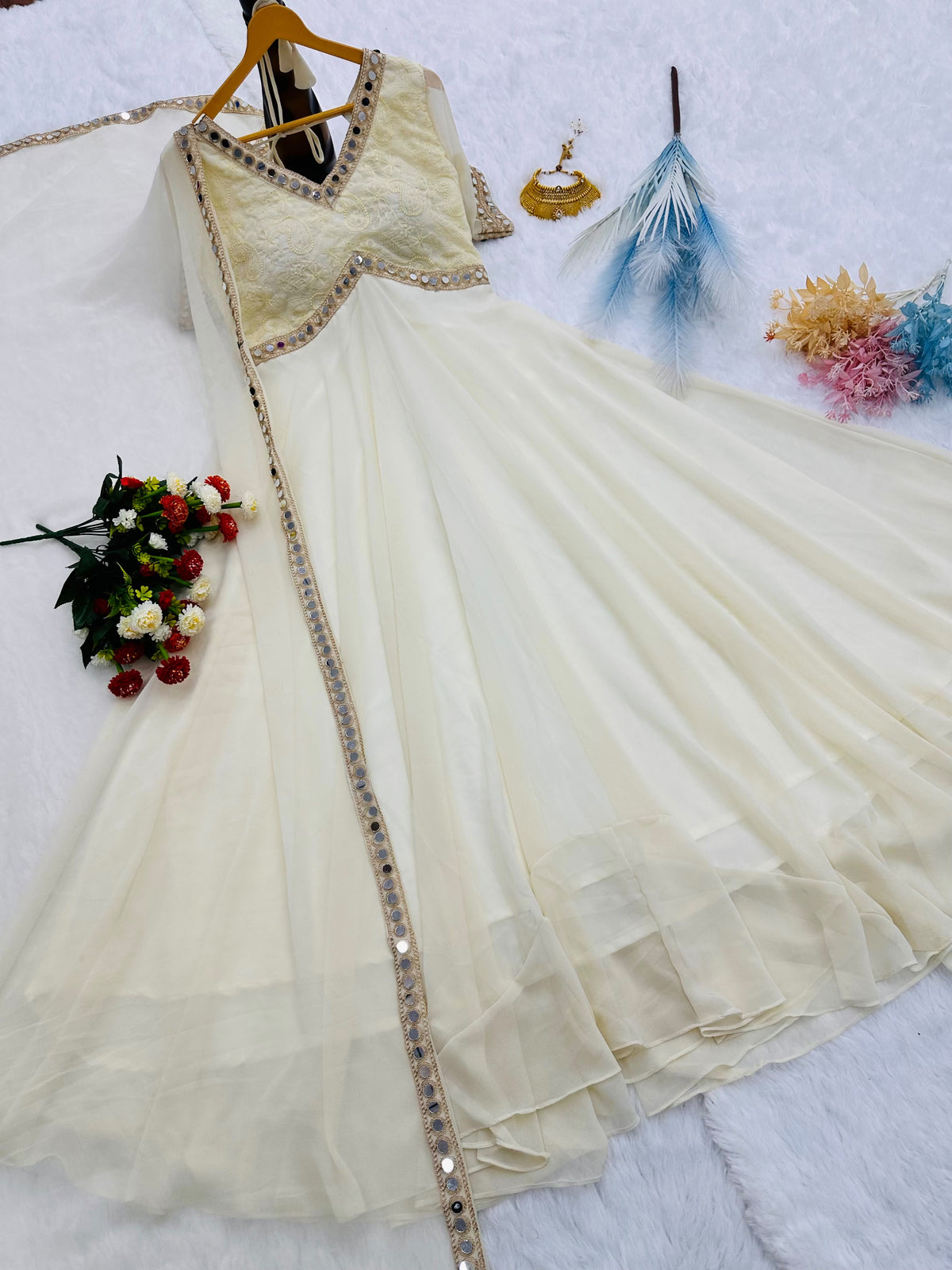 Party Wear Look Designer Gown