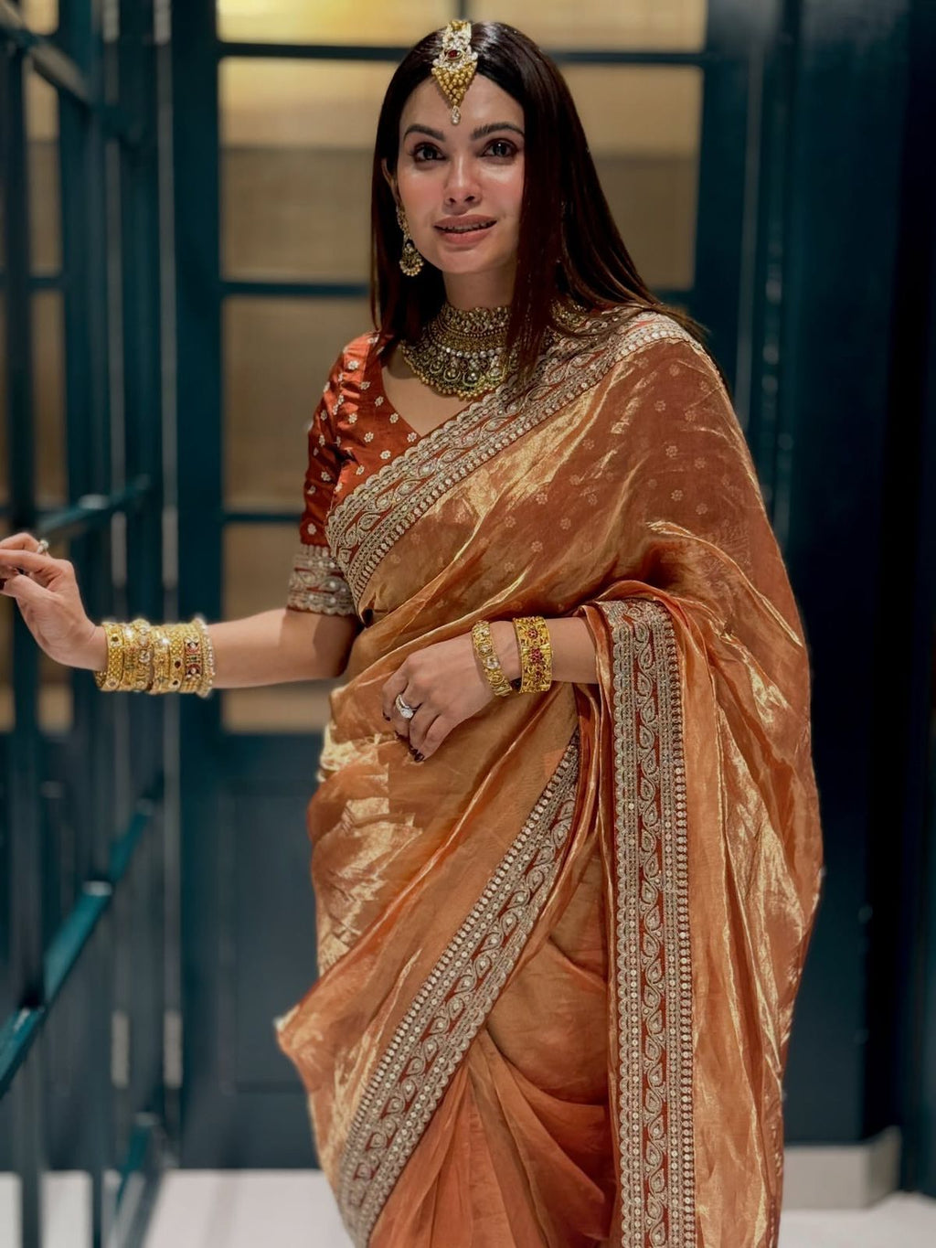Soft Nc Twill Sequence Saree