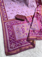 Manvi Linen Cotton Saree