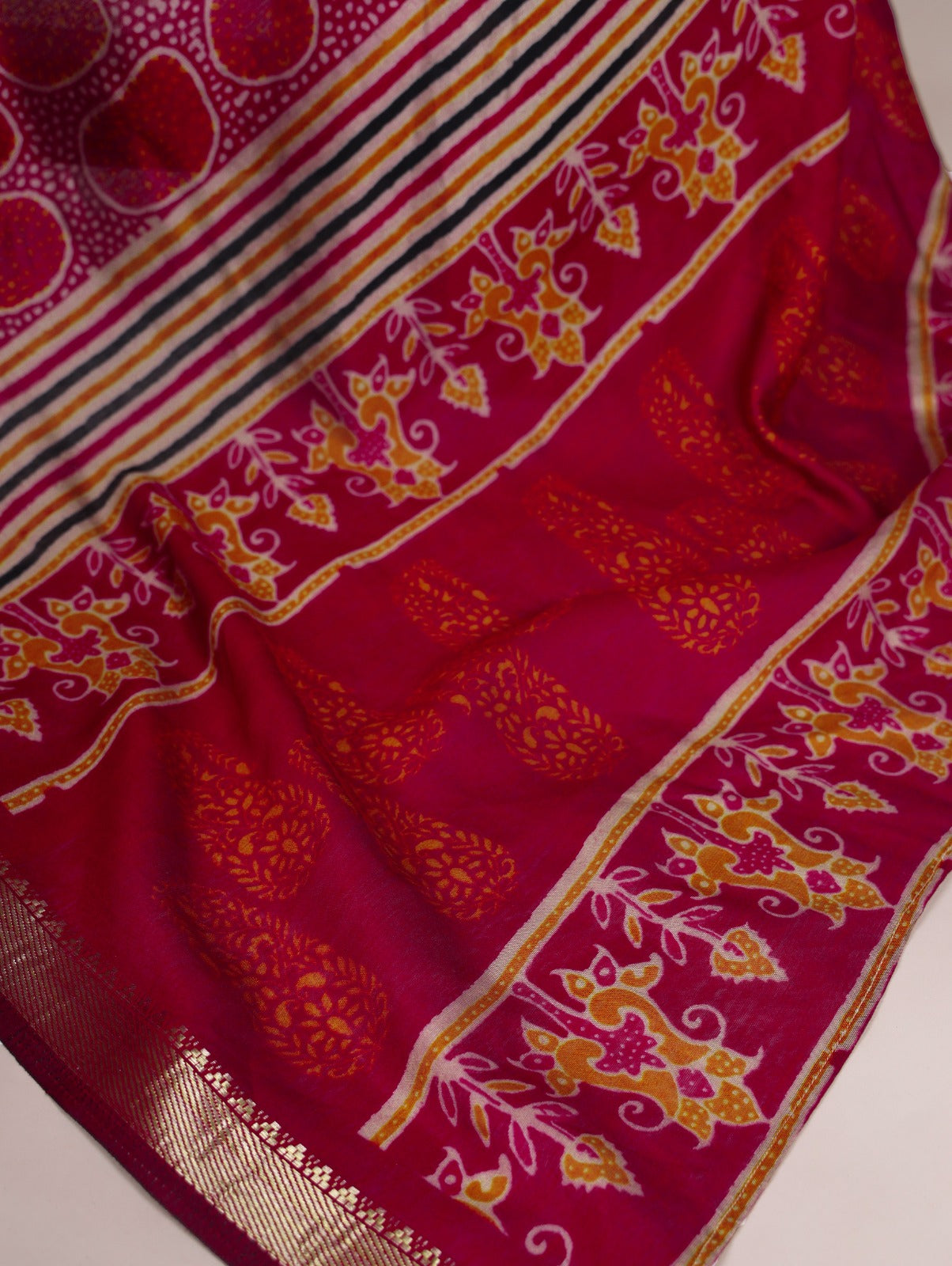 POLYESTER VISCOSE CHANDERI