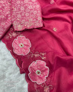 Dikshita Pure Nc Chiffon Saree