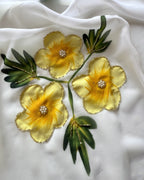 Soft Pure Georgette Handwork Sarees