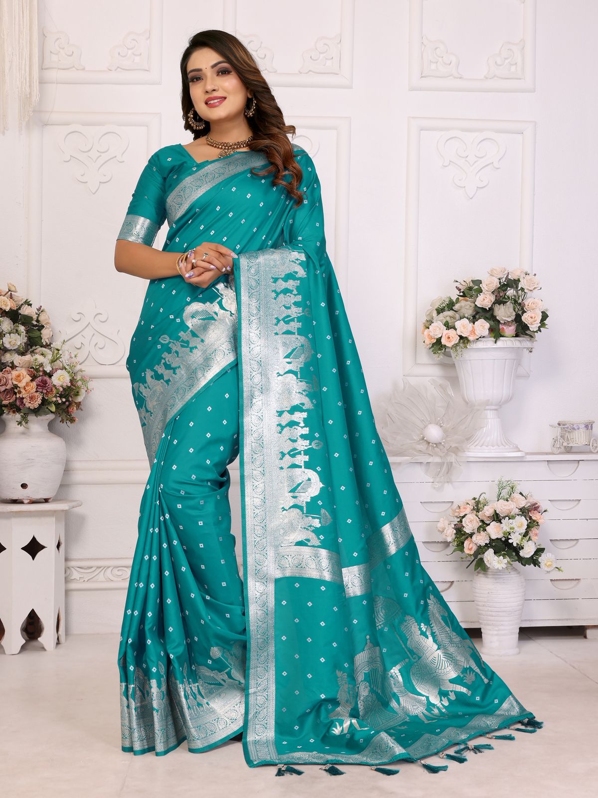 Premium Quality Summer Kochi Silk Saree