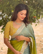 SOFT CHINON SAREE