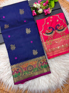Soft Paithani Silk Saree
