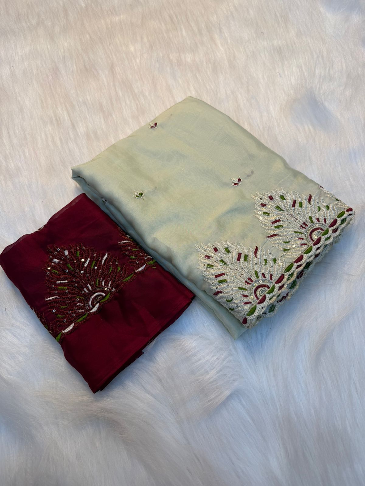 Pure soft Rangoli silk saree