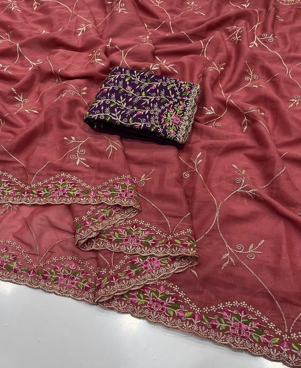 Star Georgette Saree