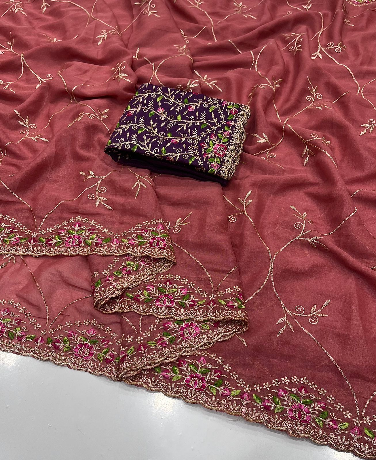 Star Georgette Saree