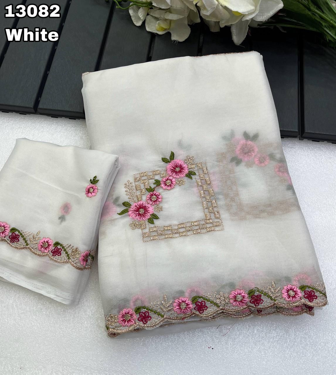 Amroz Star Georgette Saree