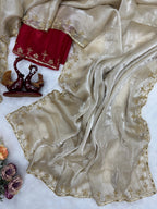 Soft Jimmi choo saree