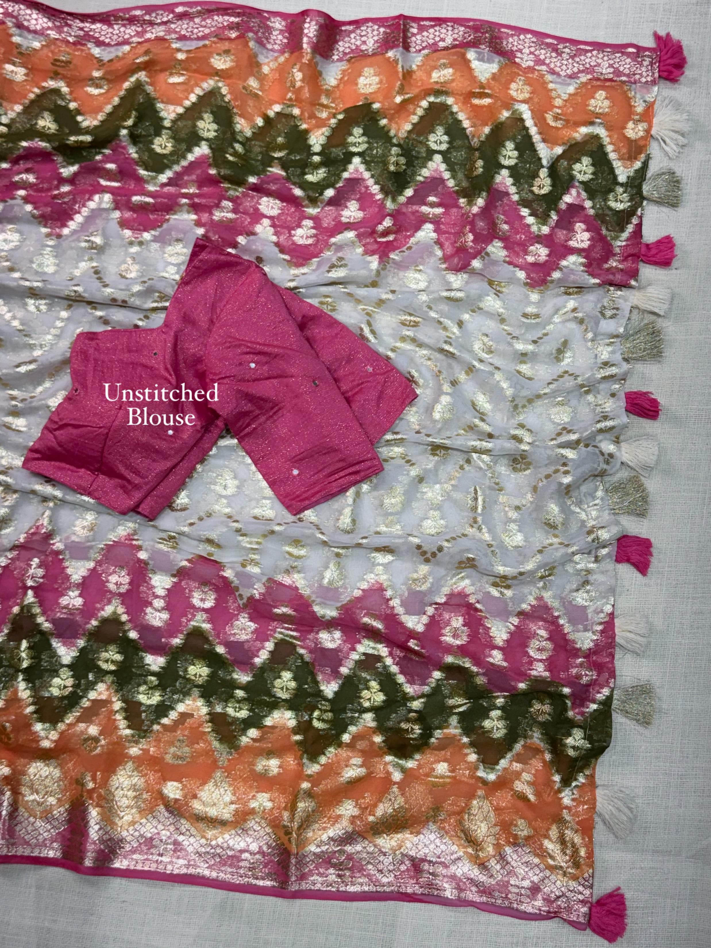 Viscose Georgette Saree