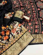 BANARAS GORGETTE SAREE
