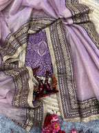 Soft Twill Net Saree