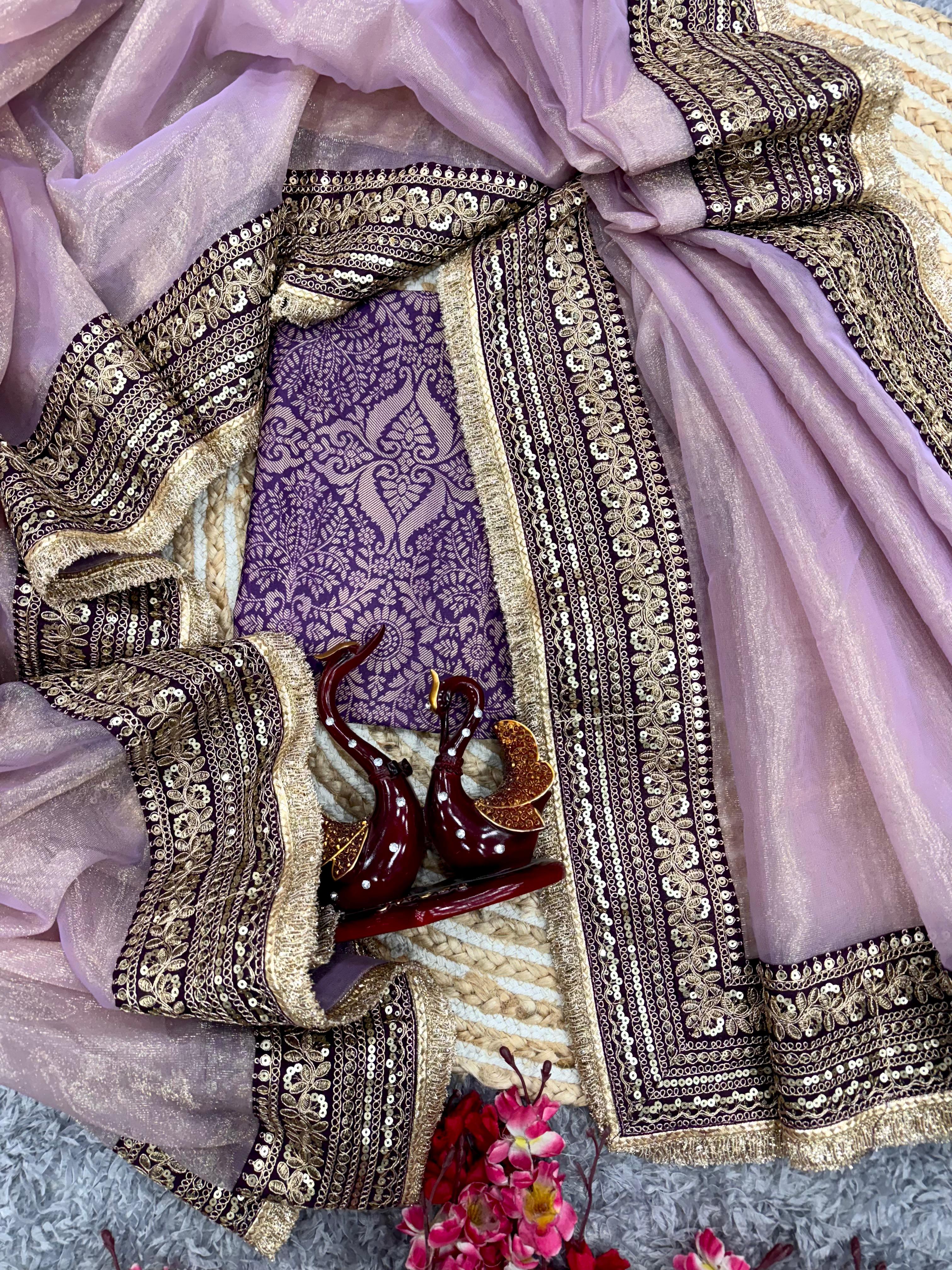 Soft Twill Net Saree