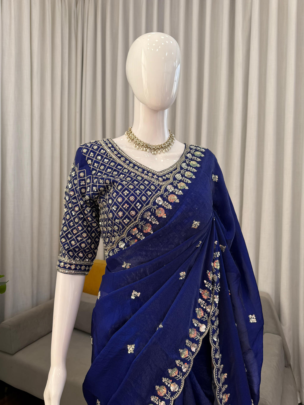 Wedding Fendy Silk Saree