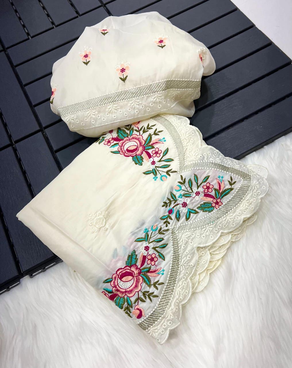 PURE TUSSER SILK SAREE