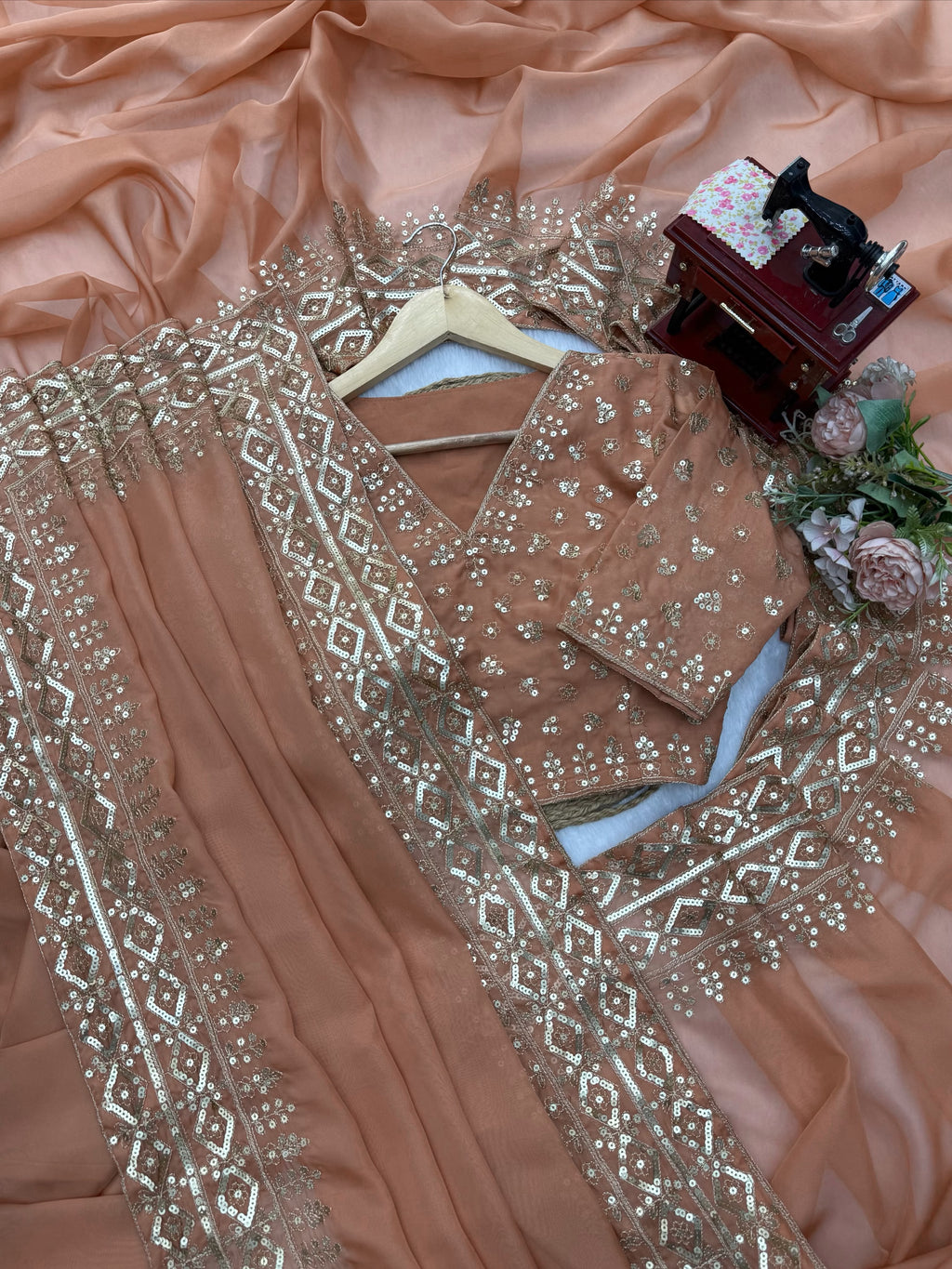 Wedding special Tibby Silk Designer Saree