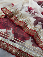 Soft Georgette With Beautiful Floral Print