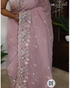 Soft Crunshy Silk Fabric Saree