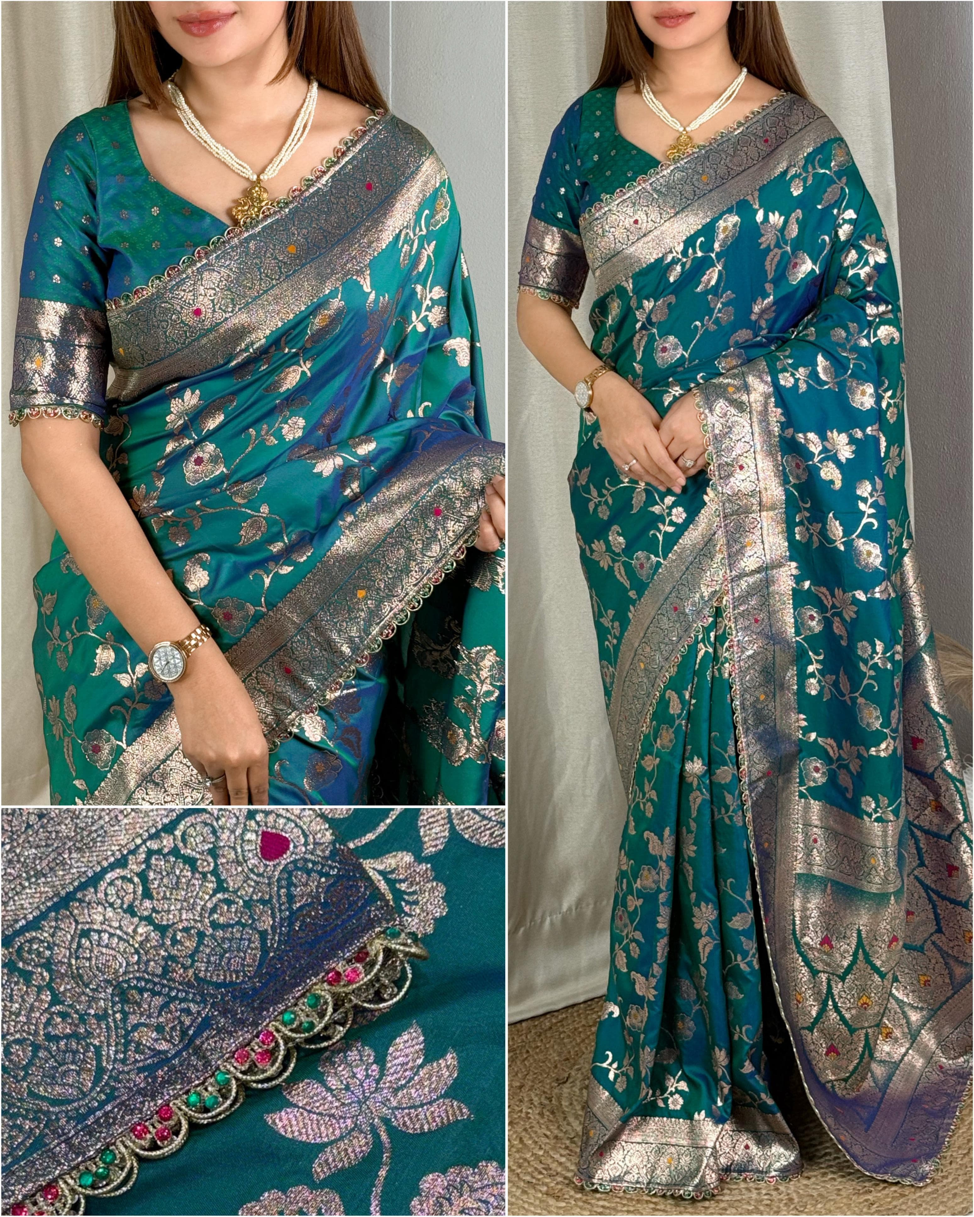 Supriya Banarasi Silk Saree